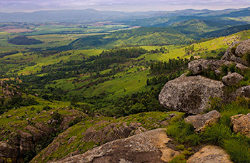 Panorama widziana z  Execution Rock
