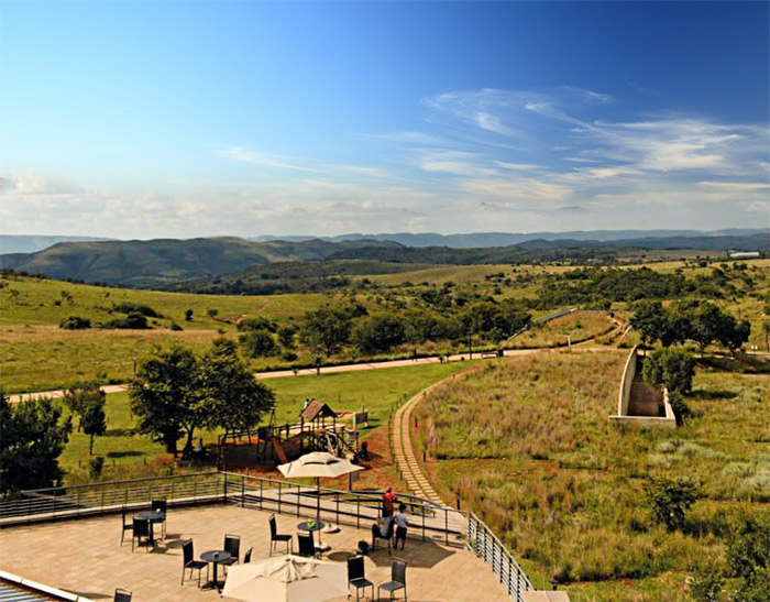 Panoramiczny widok na Kolebkę ludzkości