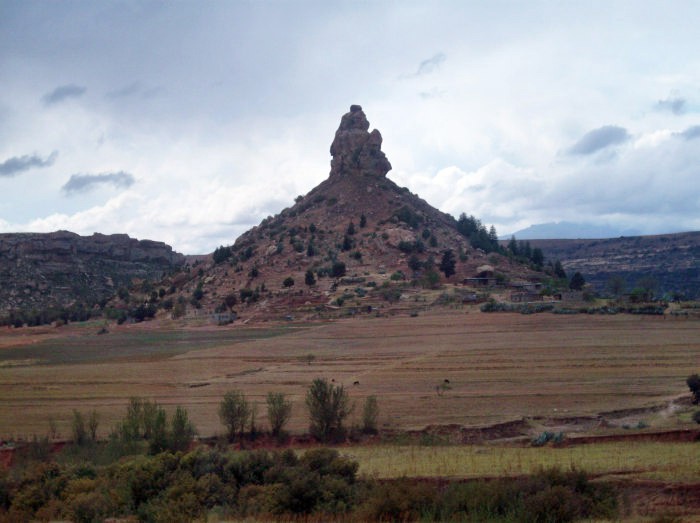 Nawet jedna z gór w Lesotho przypomina narodowy symbol, czyli kapelusz